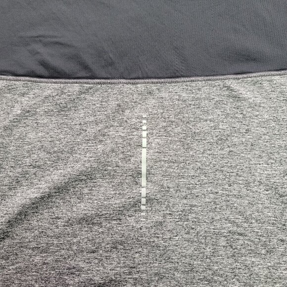 Champion C9 Womans Large Open Back Cut Out Gray Black Mesh Accent Athletic Top - Picture 9 of 13